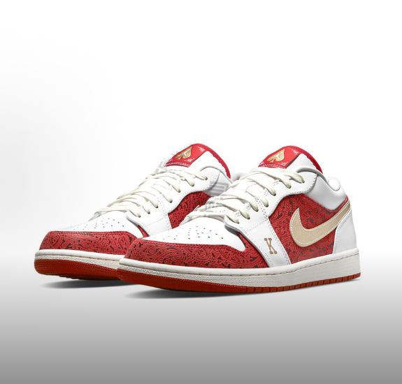 Jordan Air Jordan 1 Low SE  Spades Black Jack 