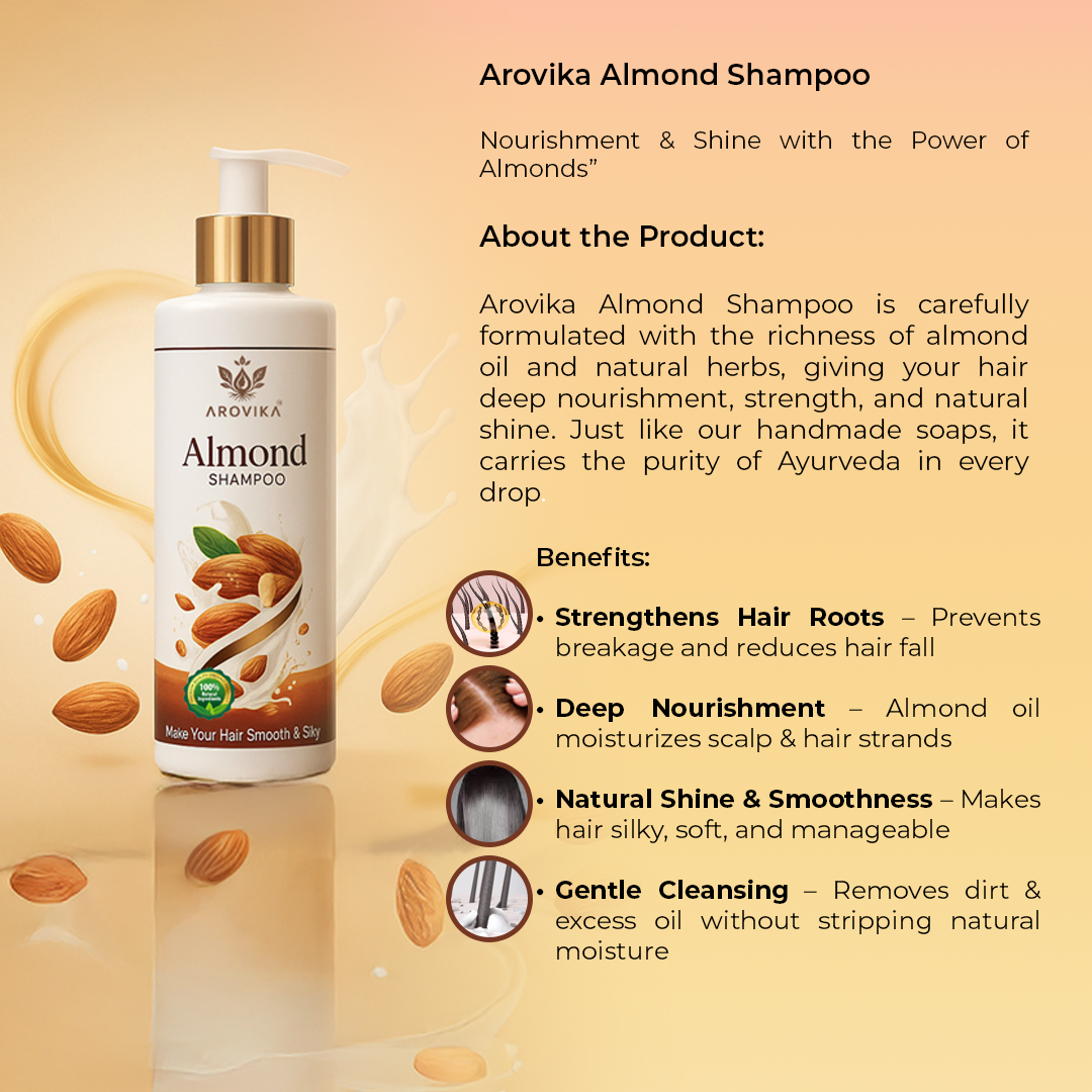 Arovika Almond Shampoo