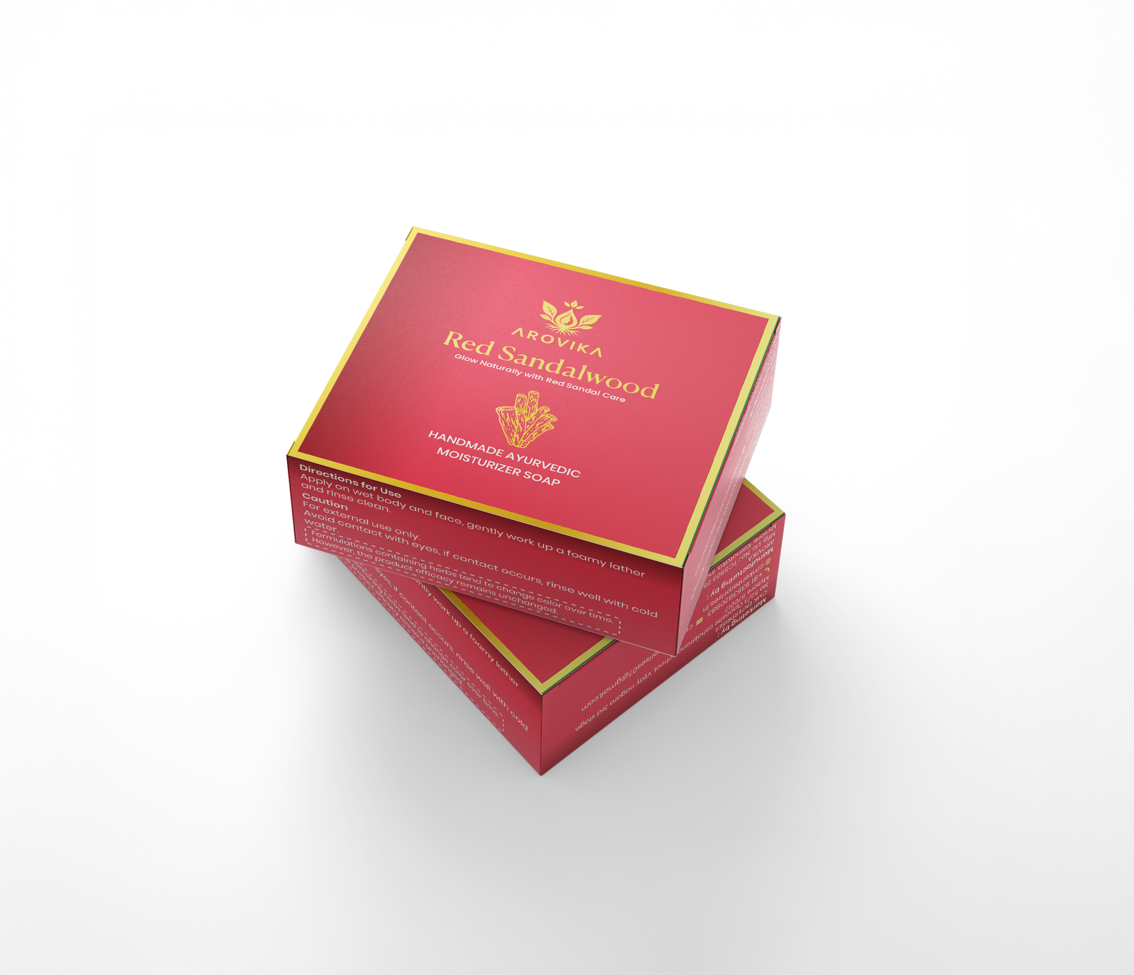 Arovika Red Sandalwood Moisturizer Soap