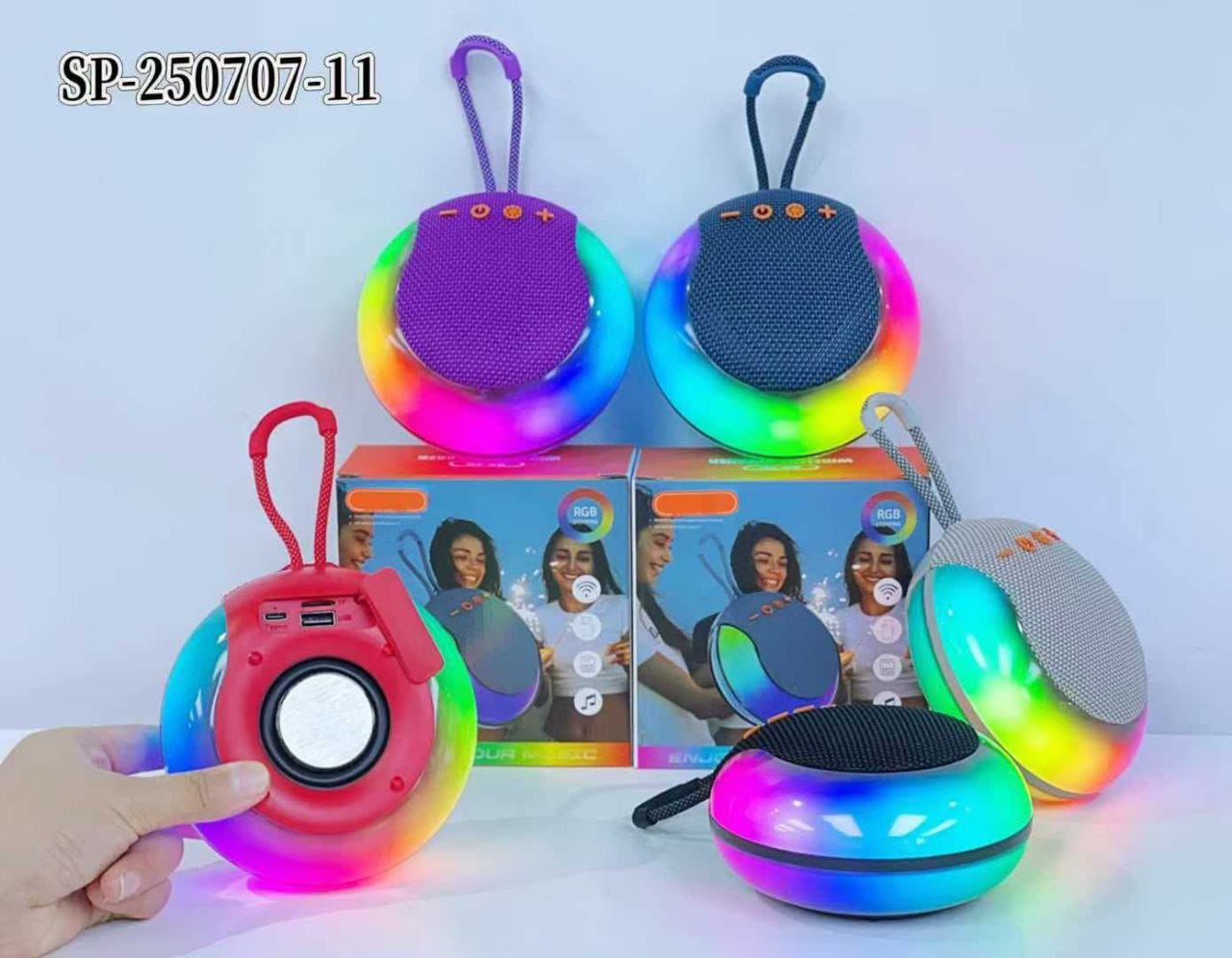 Portable LED Bluetooth Speaker
