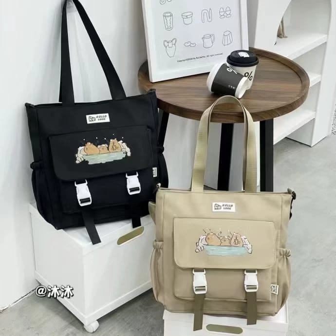 Cartoon Cat Messenger Bag AM01404MB 