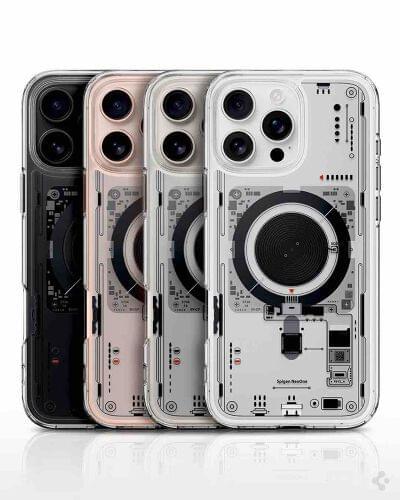 Transparent Circuit Board Phone Case