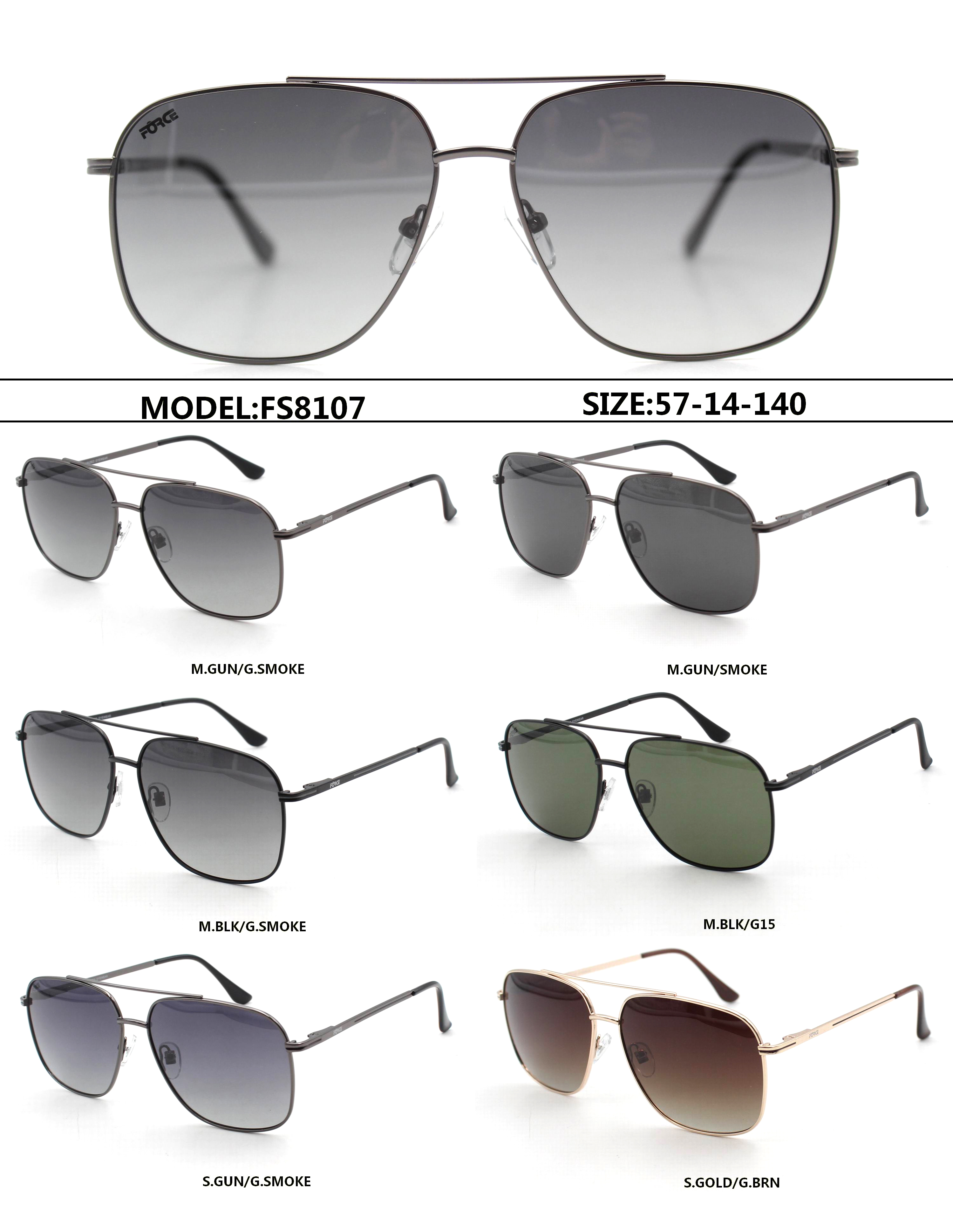 Aviator Style Sunglasses FS8107