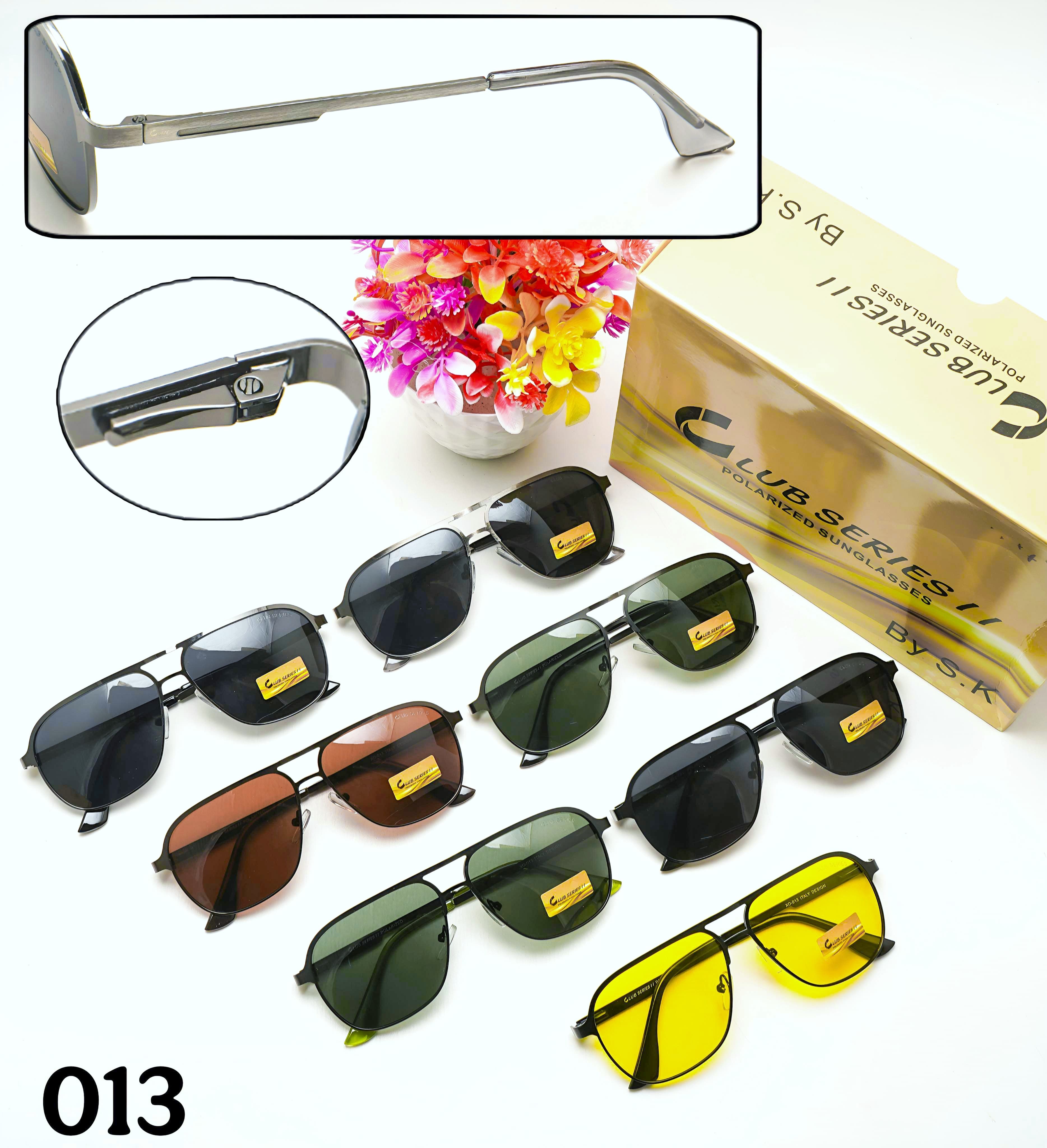 Men's Metal Frame Sunglasses