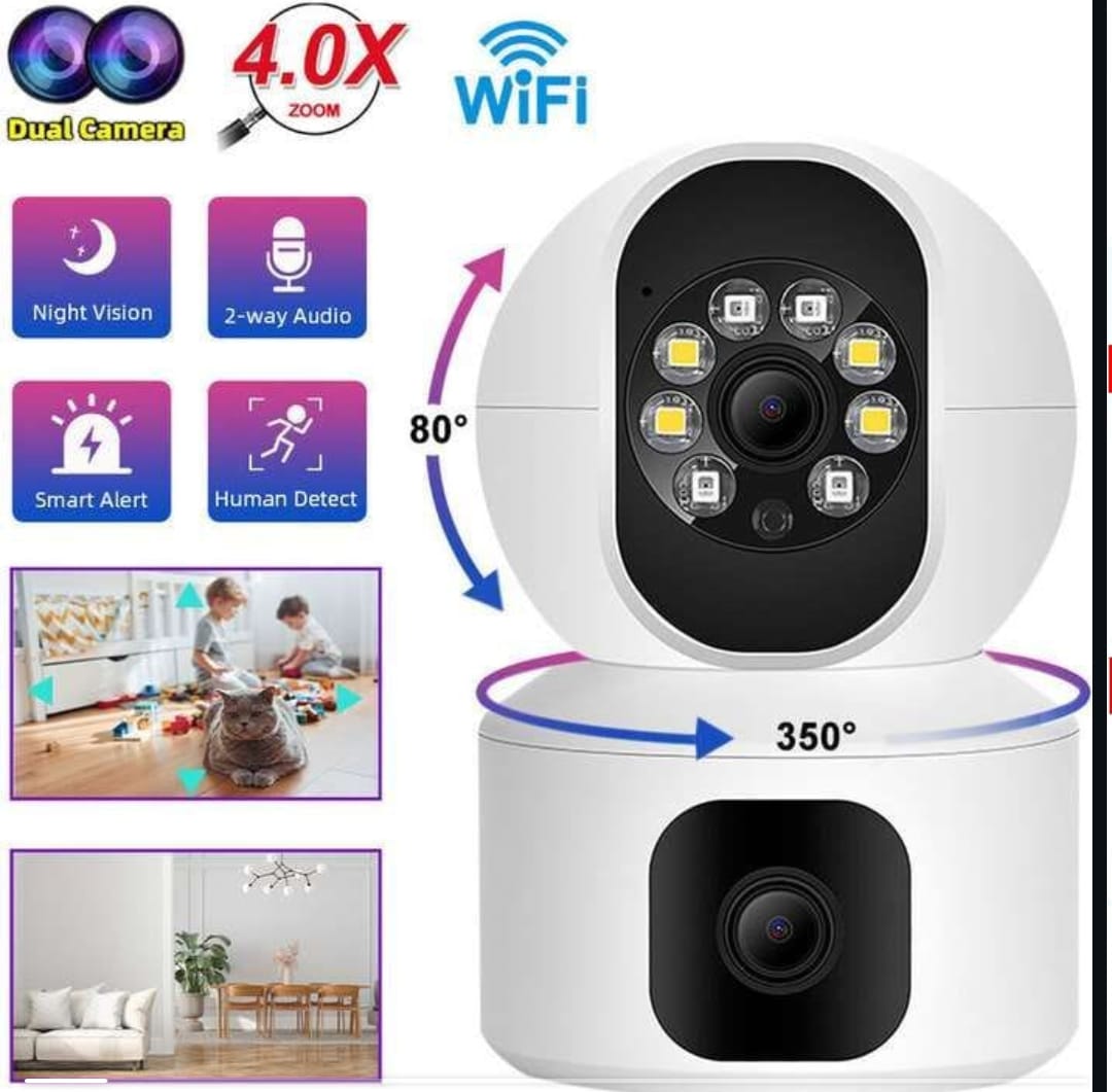 Dual Camera WiFi Security Camera SS00035TG