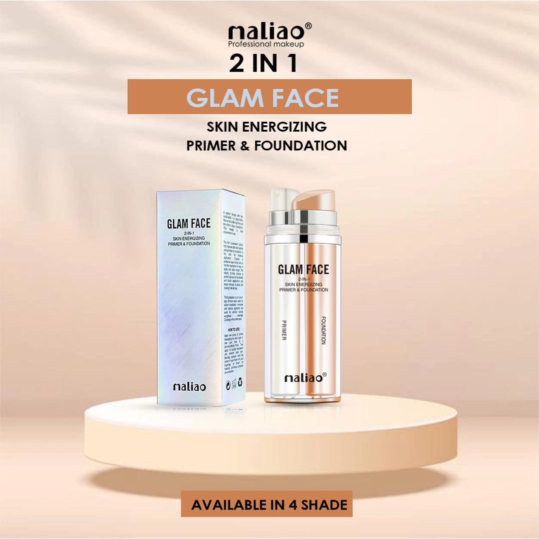 Maliao Glam Face 2 in 1 Primer & Foundation-MK01312AC