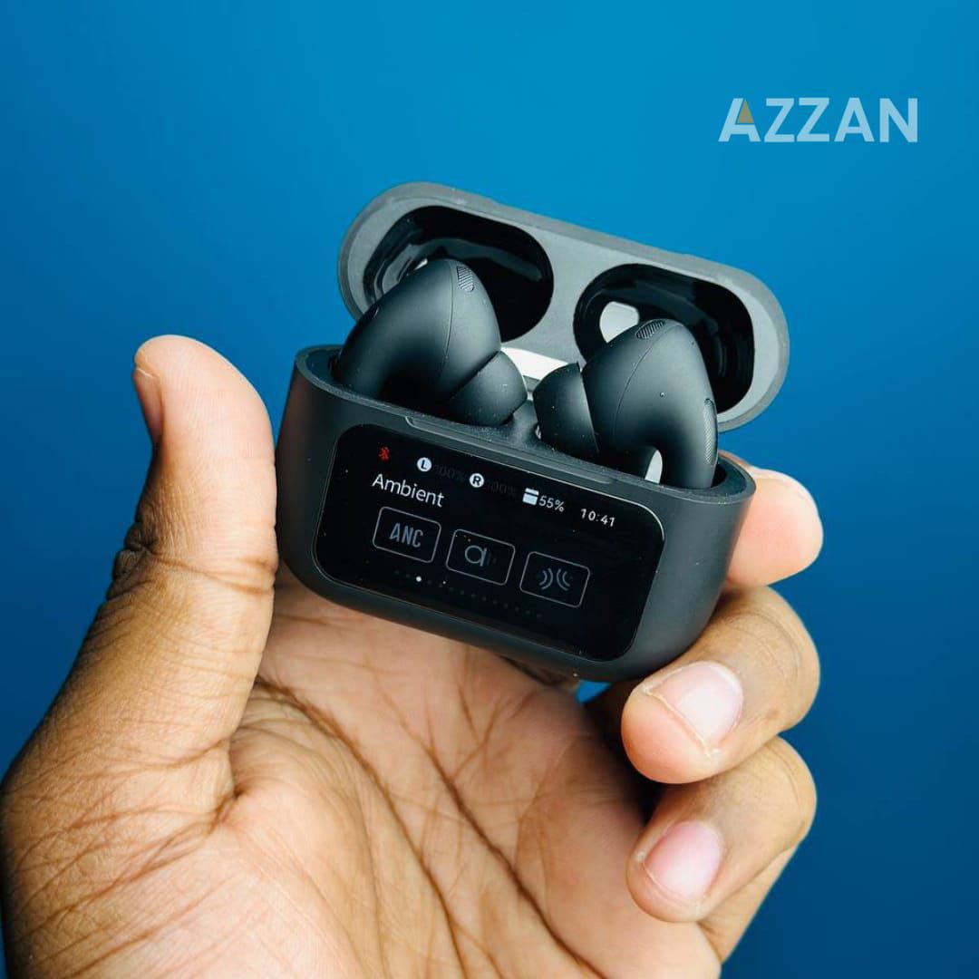 Wireless Earbuds with Smart Display