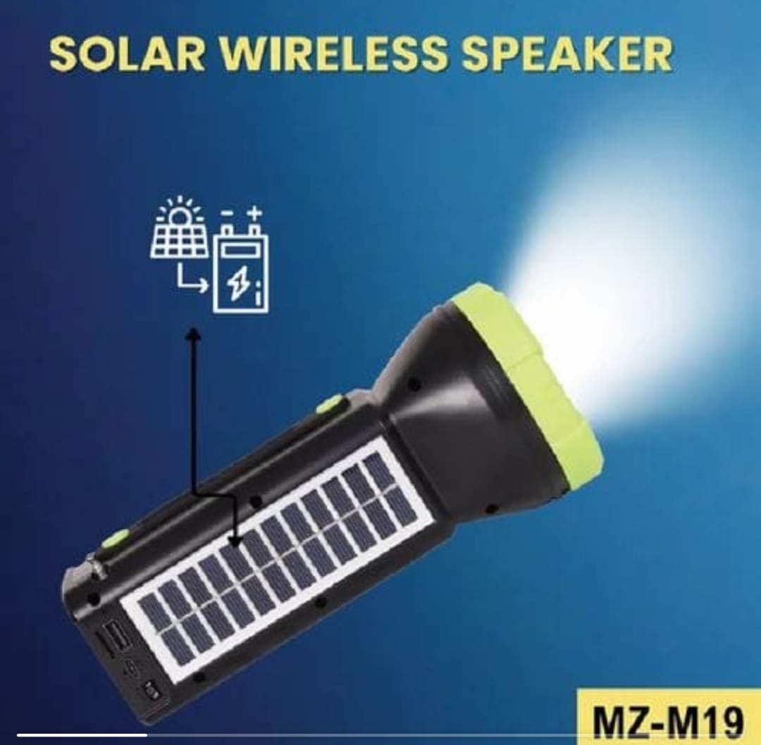 Solar Wireless Speaker - GD SS00003TG