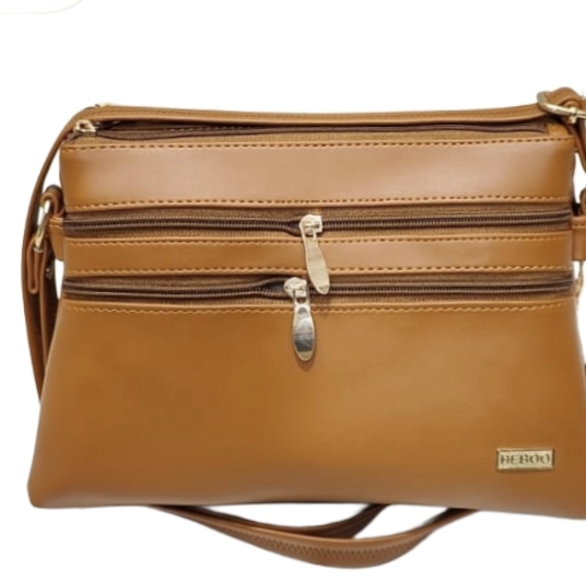 Brown Leather Crossbody Bag