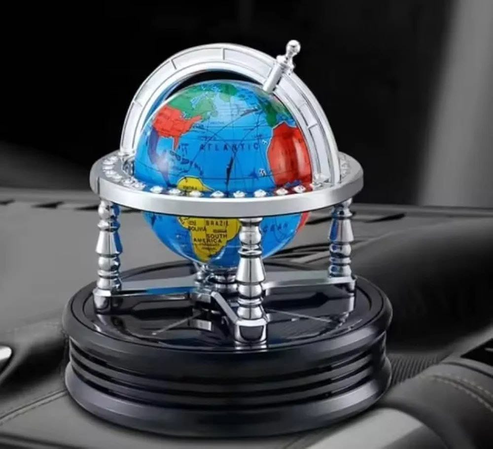 Rotating Decorative Globe