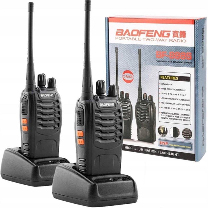 Baofeng Portable Two-Way Radio Set
