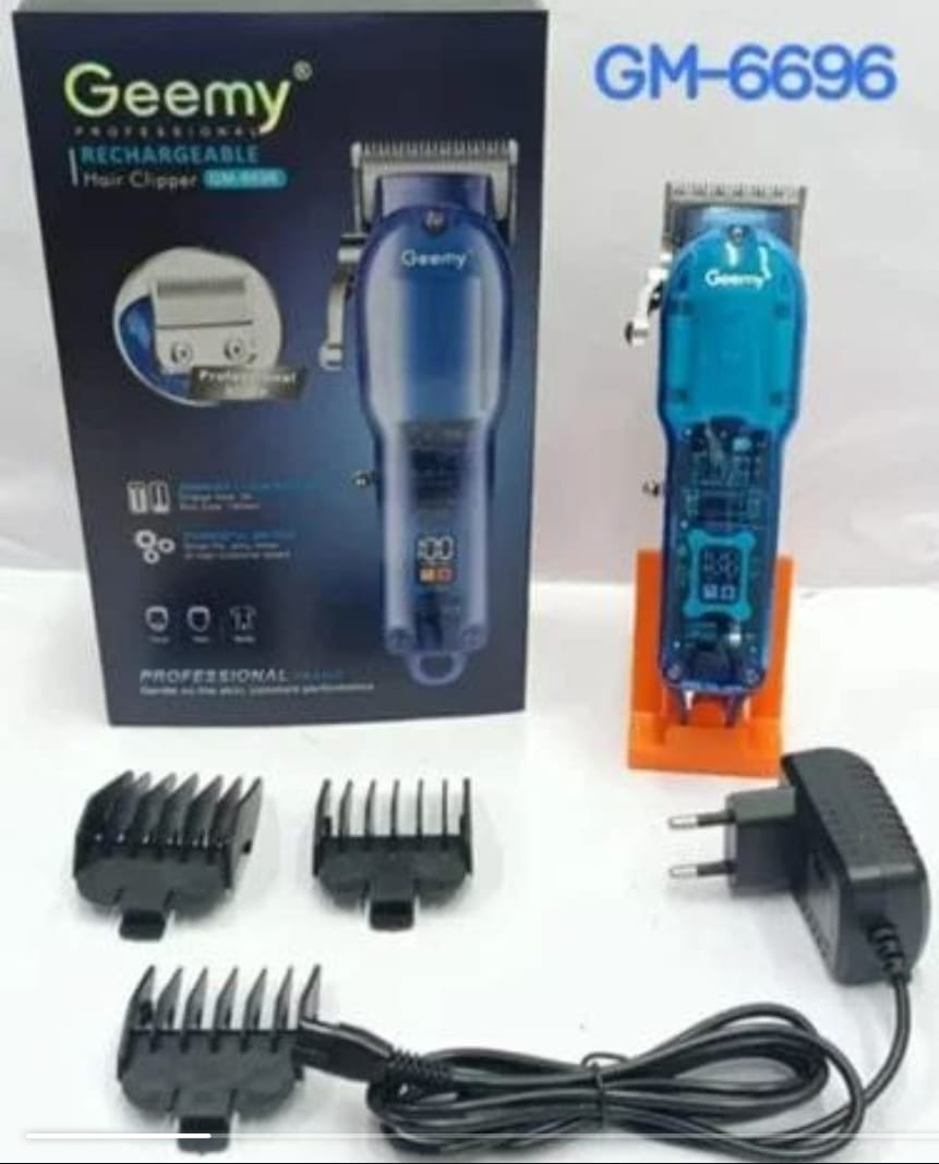 Geemy Professional Rechargeable Hair Clipper GM-6696  SS00042TG