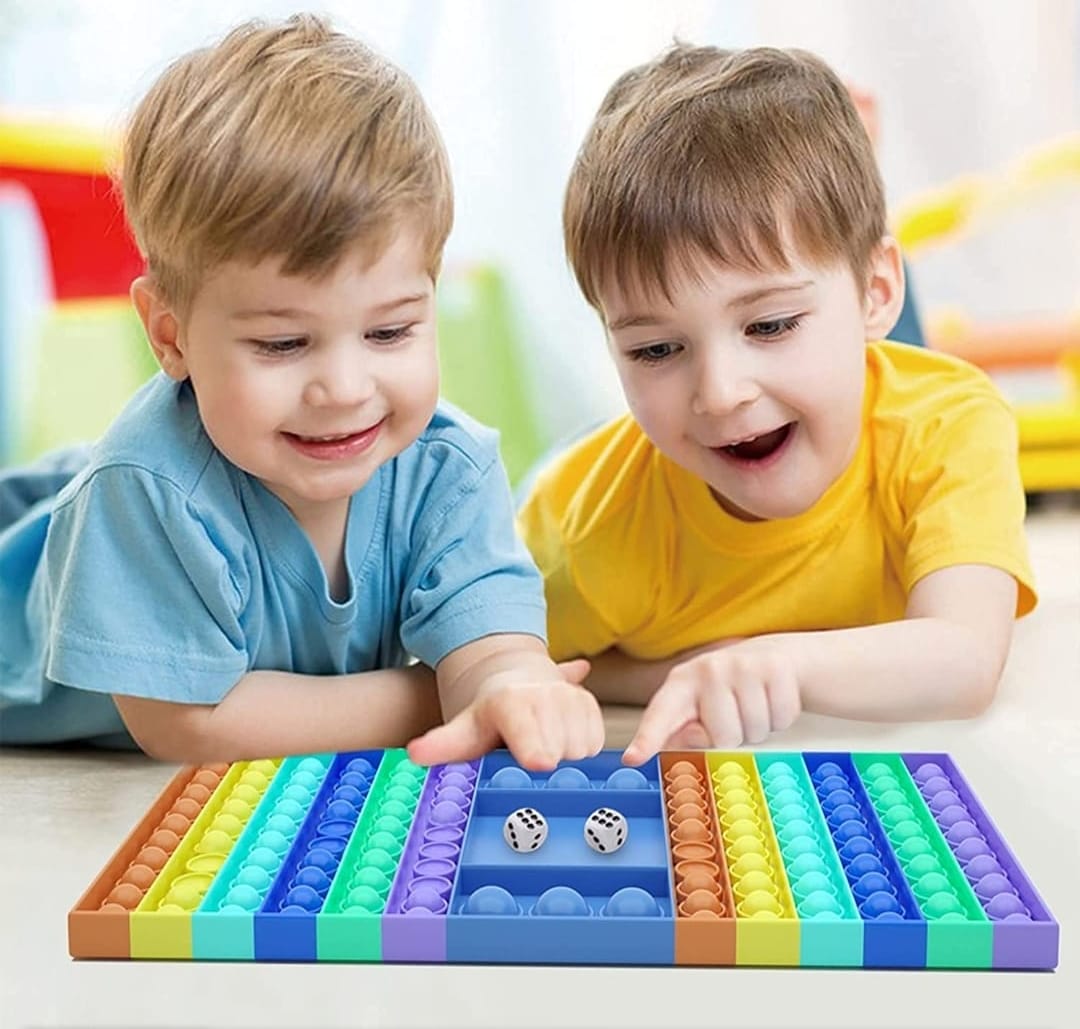 Rainbow Pop Push Board Game SS00116TG