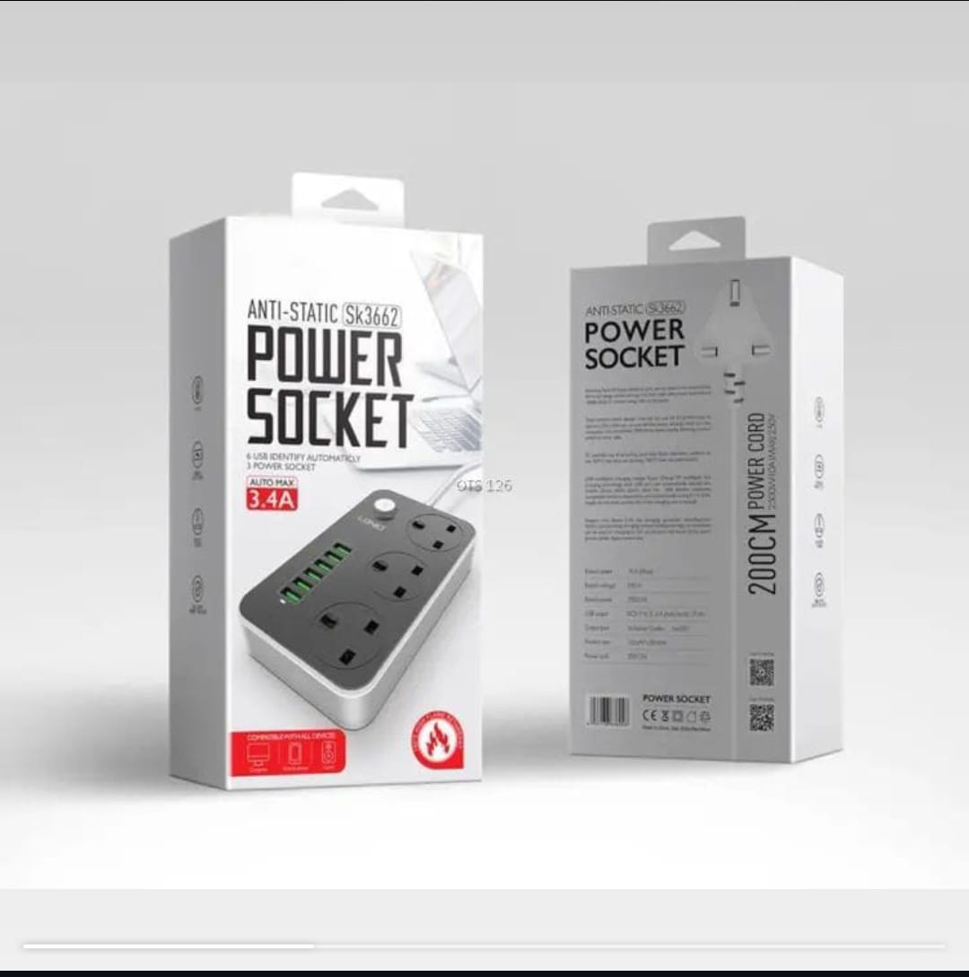 Anti-Static Power Socket SK3662