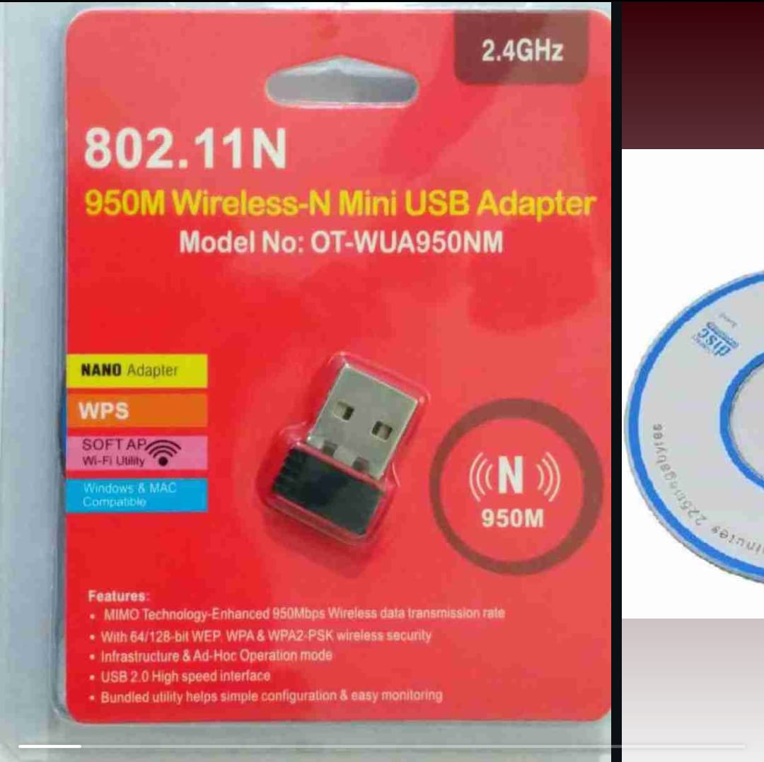 950M Wireless-N Mini USB Adapter