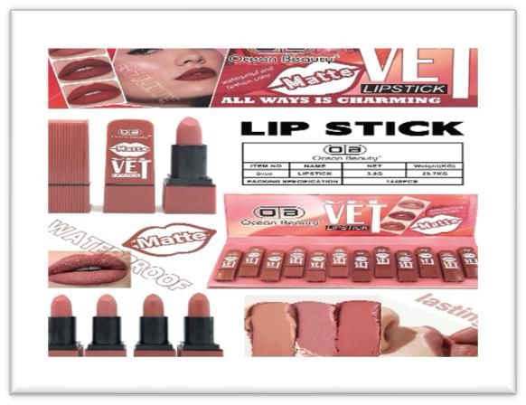 Ocean Beauty VE1 Matte Lipstick