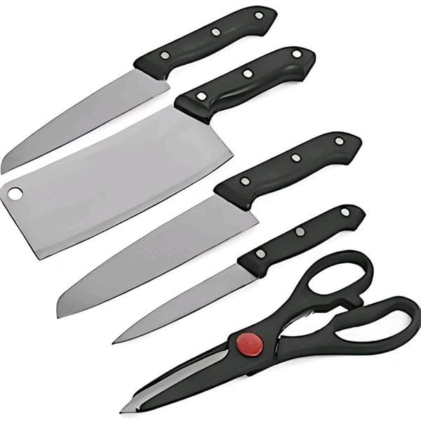Kitchen Knife and Scissor Set