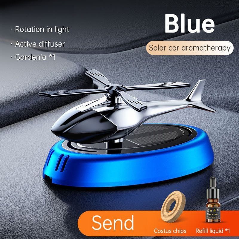 Solar Car Aromatherapy Diffuser - Blue