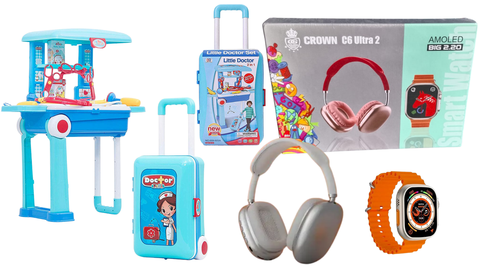 Kids Little Doctor Set Trolley - AM00964NT ( 1BHK FLAT GIVEAWAY PRODUCT )