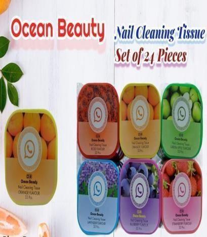 Ocean Beauty Nail Cleaning Tissue Set