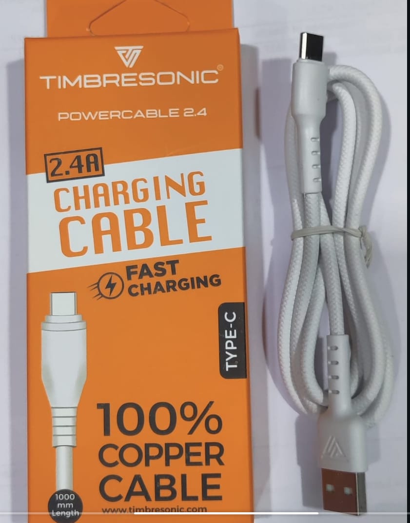 Timbresonic Type-C Charging Cable SS00135TG