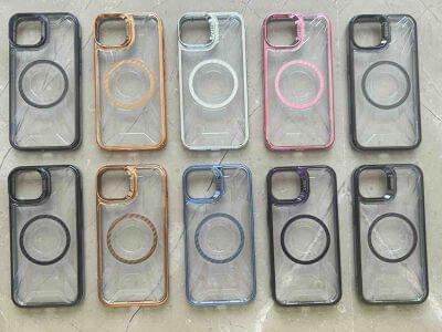 Magnetic Clear Phone Cases