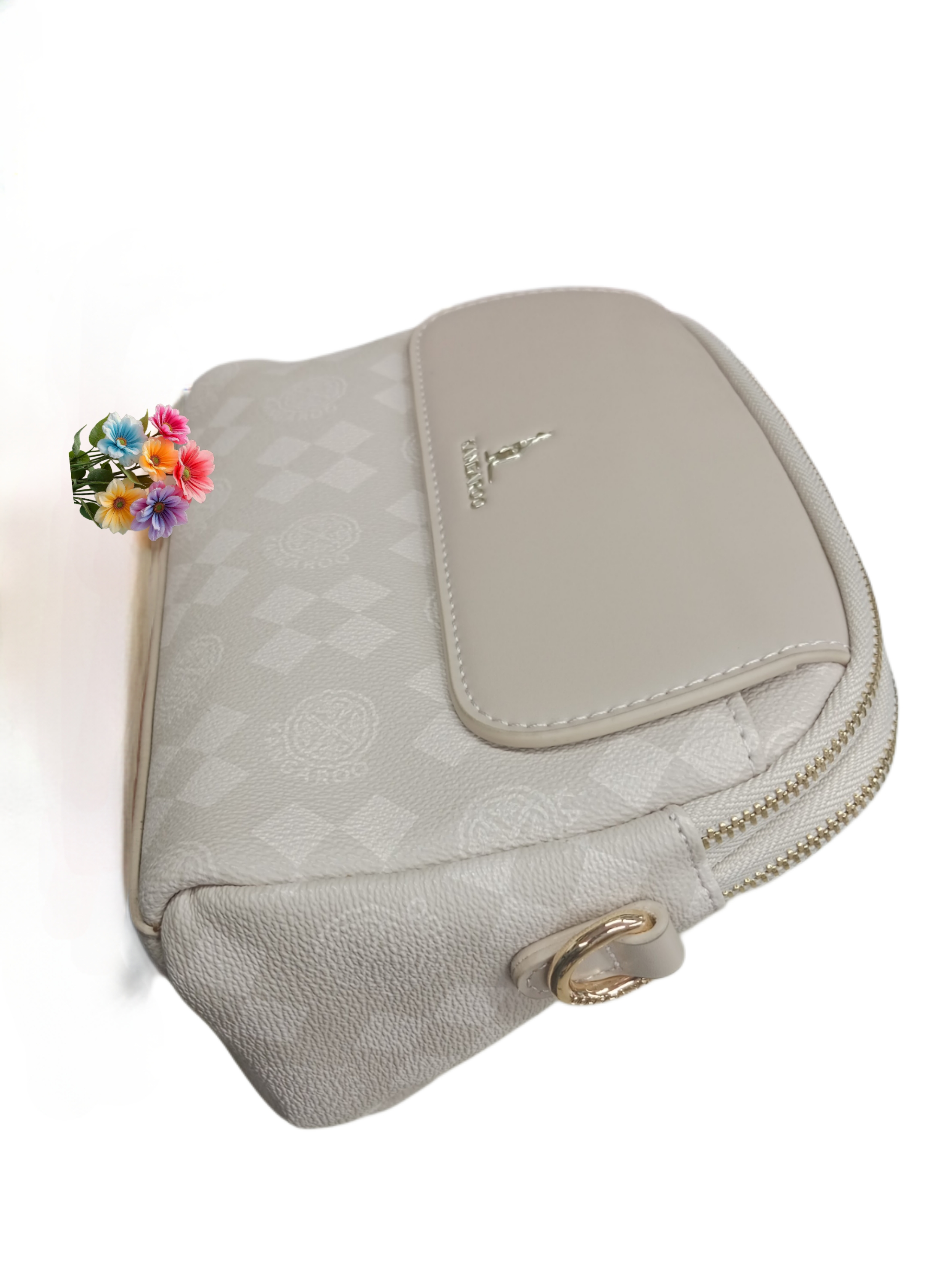 Elegant Beige Shoulder Bag