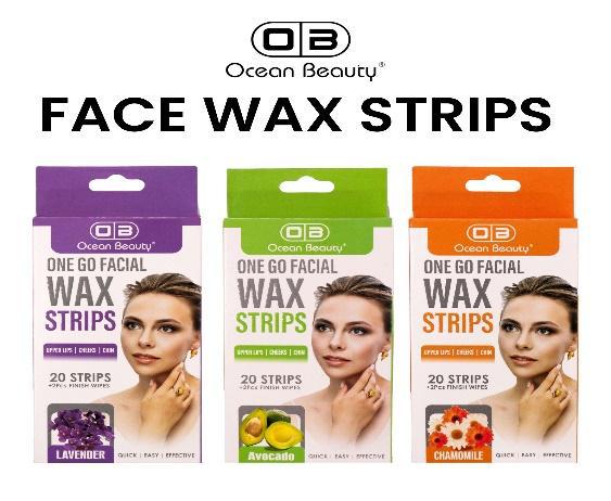 Ocean Beauty Face Wax Strips