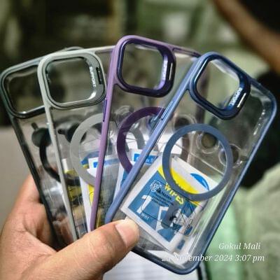 Transparent Magnetic Phone Cases
