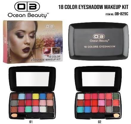 Ocean Beauty 18 Color Eyeshadow Makeup Kit