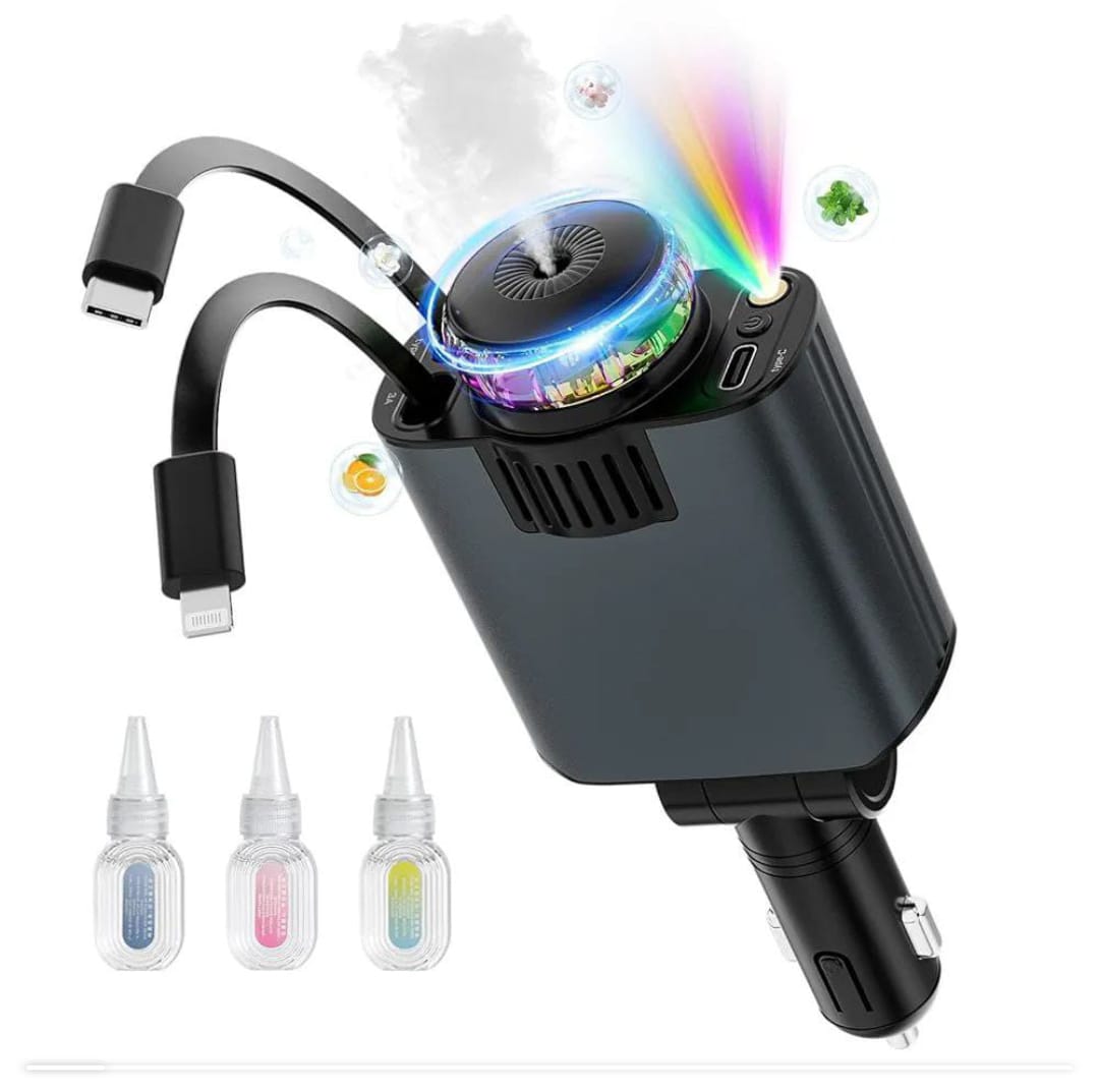 Multifunctional Car Humidifier and Aroma Diffuser