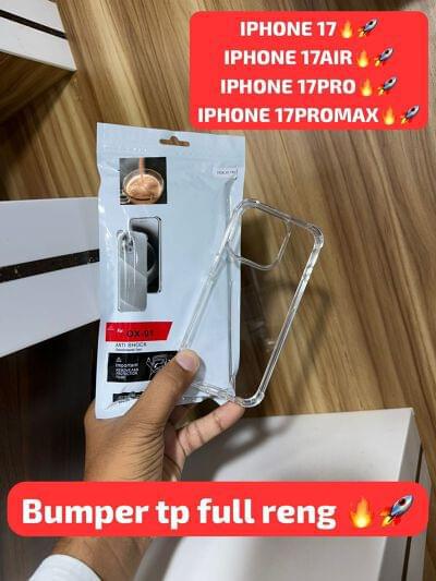 Transparent Bumper Case for iPhone 17 Series