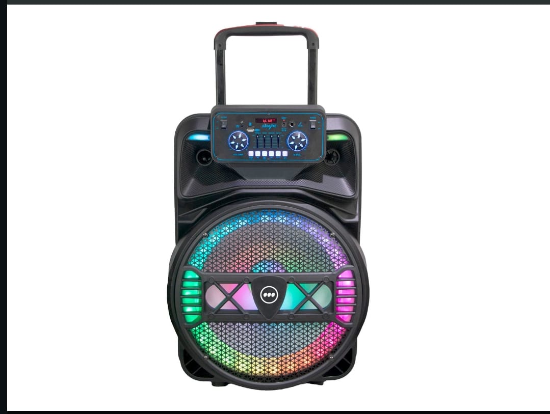 Portable Bluetooth Speaker with LED Lights