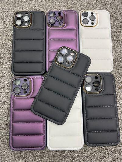 Padded Leather Phone Cases