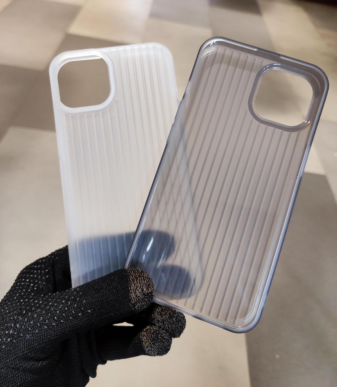 Transparent Stripe Phone Cases