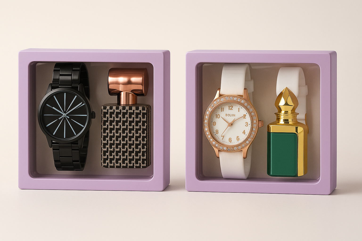 Luxury Watch and Perfume Gift Sets SS00670TS ( 1 BHK FLAT GIVEAWAY PRODUCT )