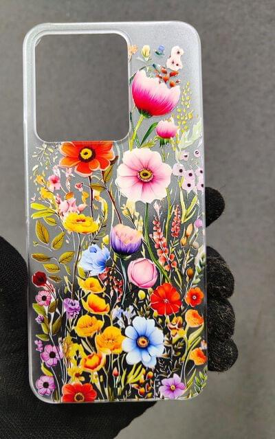 Floral Transparent Phone Case