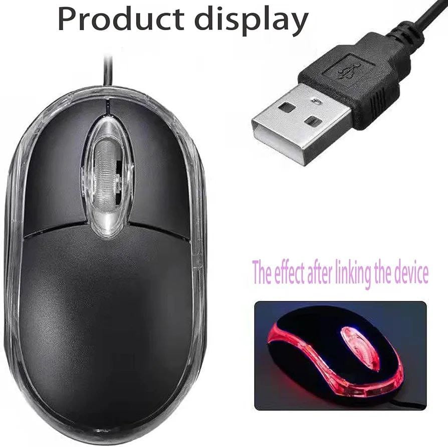 Wired USB Optical Mouse
