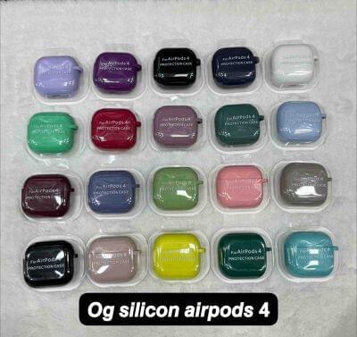 AirPods 4 silicone protective case