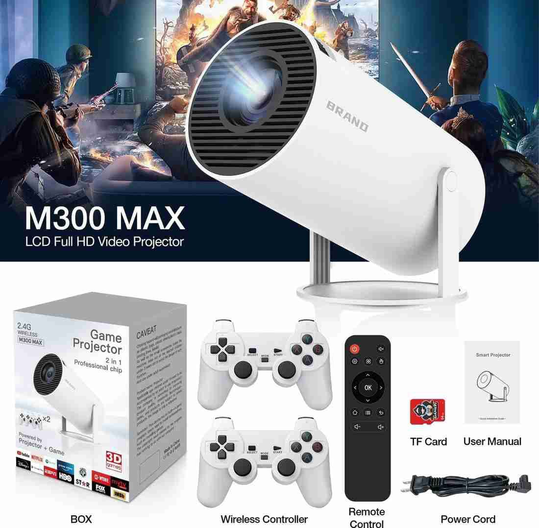 M300 MAX LCD Full HD Video Projector