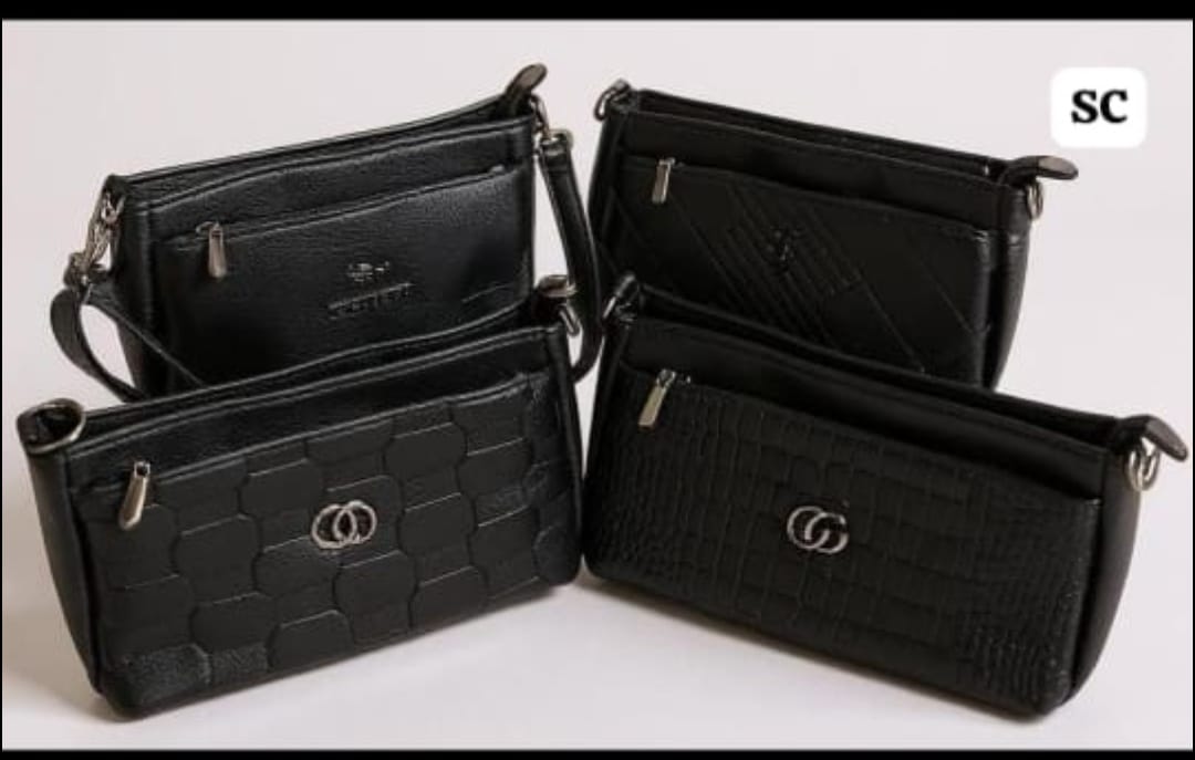 Elegant Black Women's Clutch Bags - AM01419MB