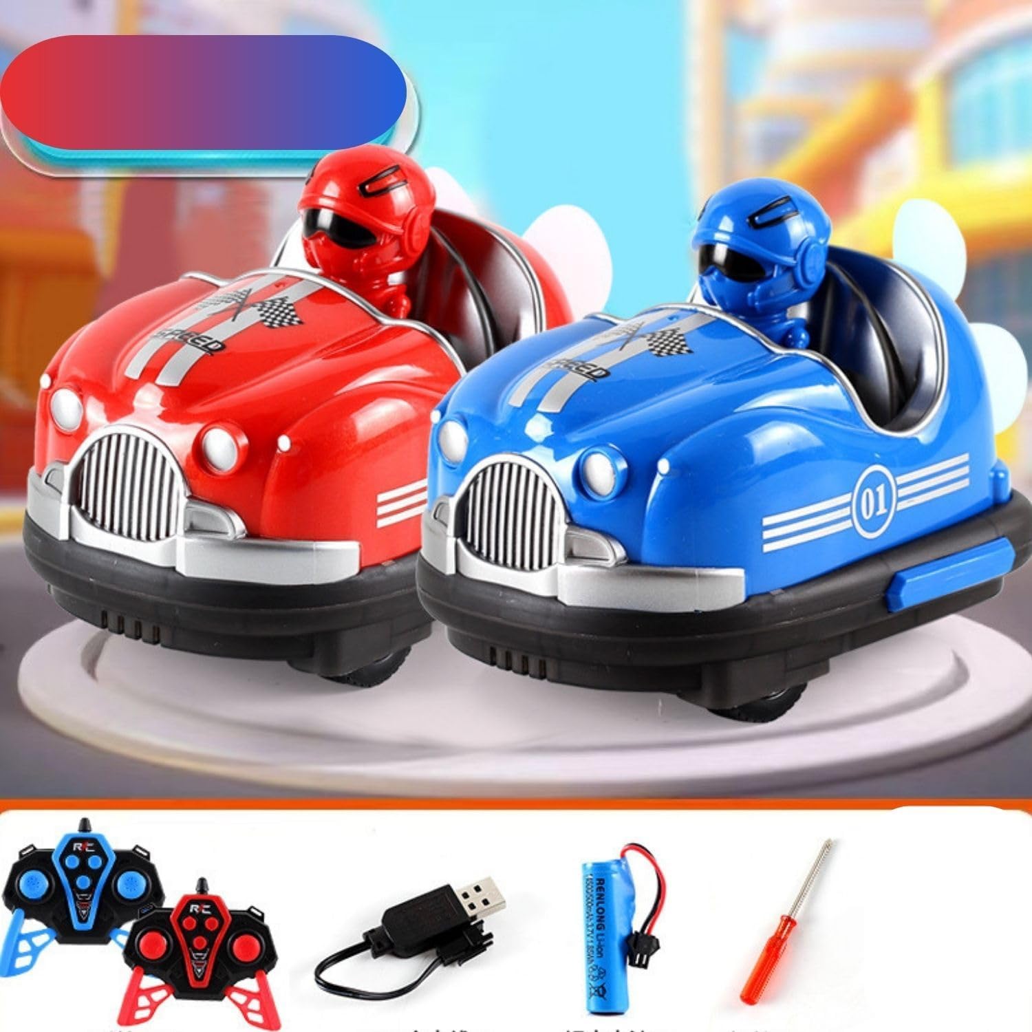 Remote Control Bumper Car Toy Set- SS01518NT