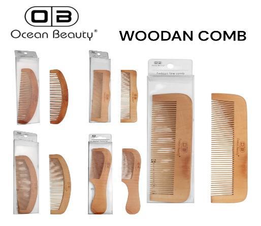 Ocean Beauty Wooden Comb