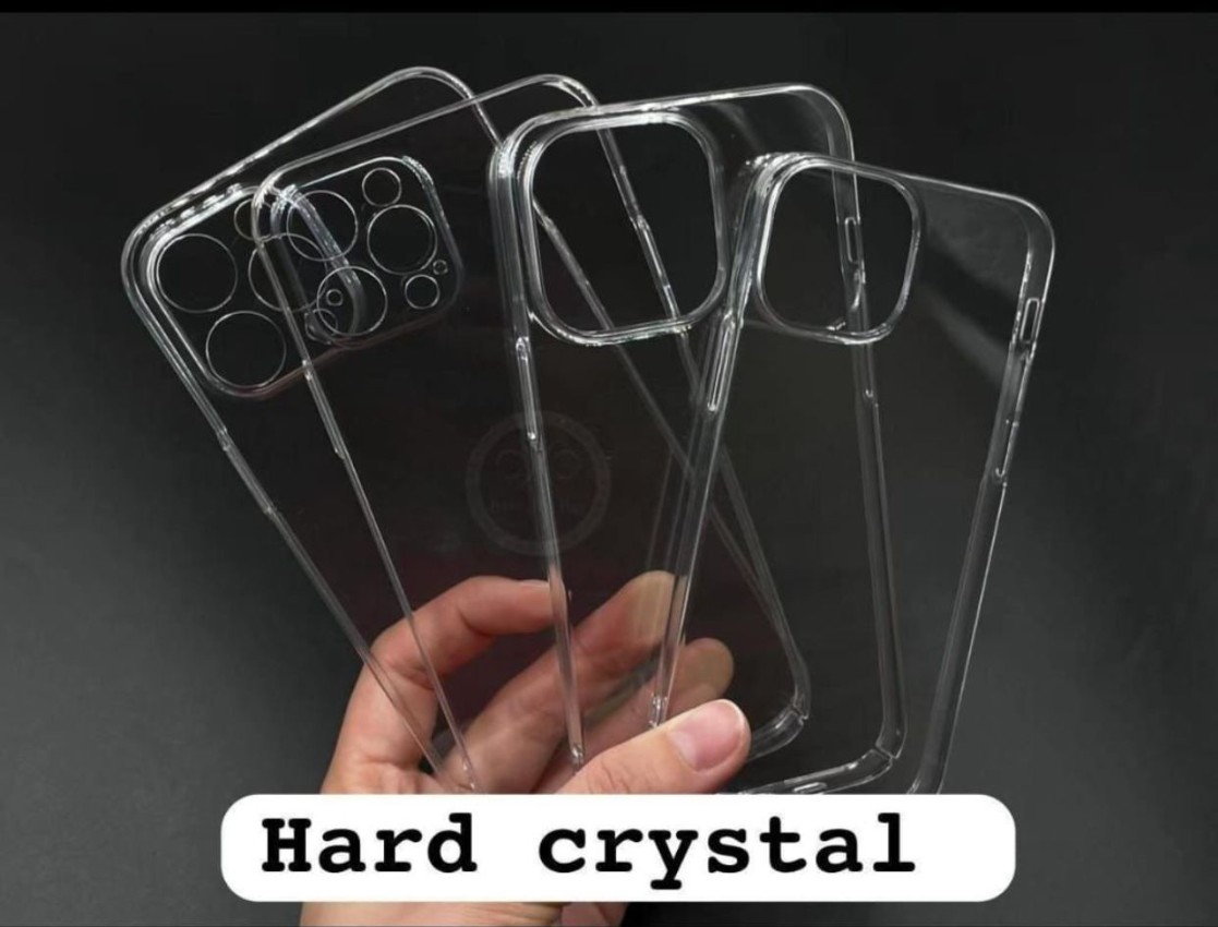 Clear Hard Crystal Phone Case