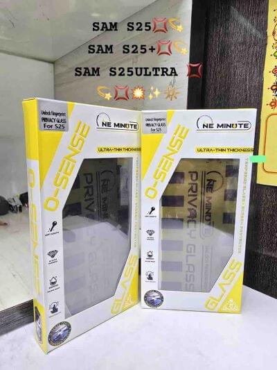 Privacy Glass Screen Protector for Samsung S25 Series