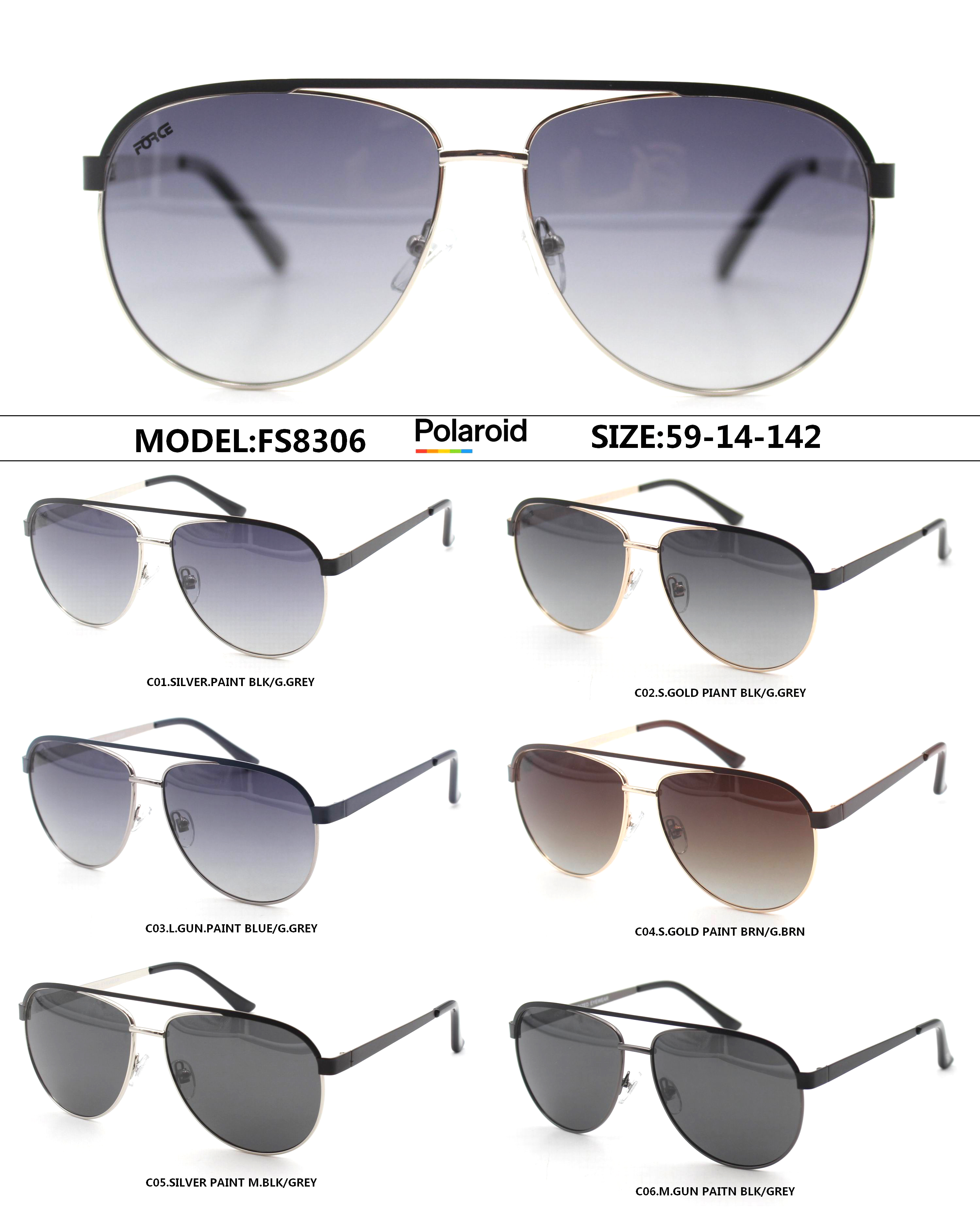 Polaroid FS8306 Aviator Sunglasses