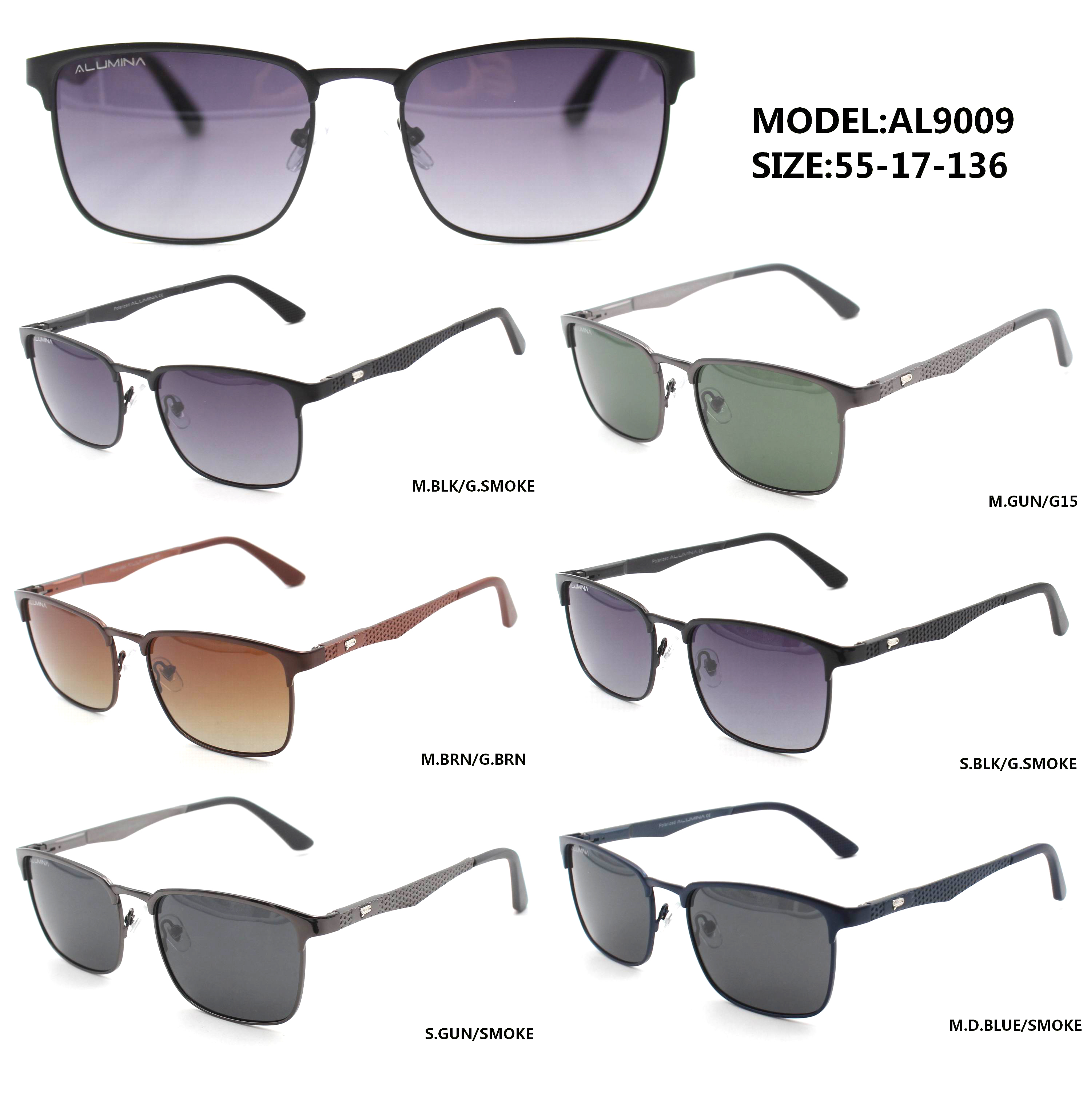 AL9009 Sunglasses Collection