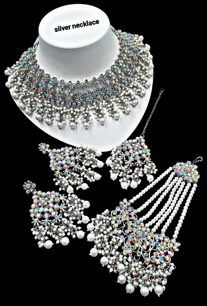 2987 Silver Necklace SA00854PB