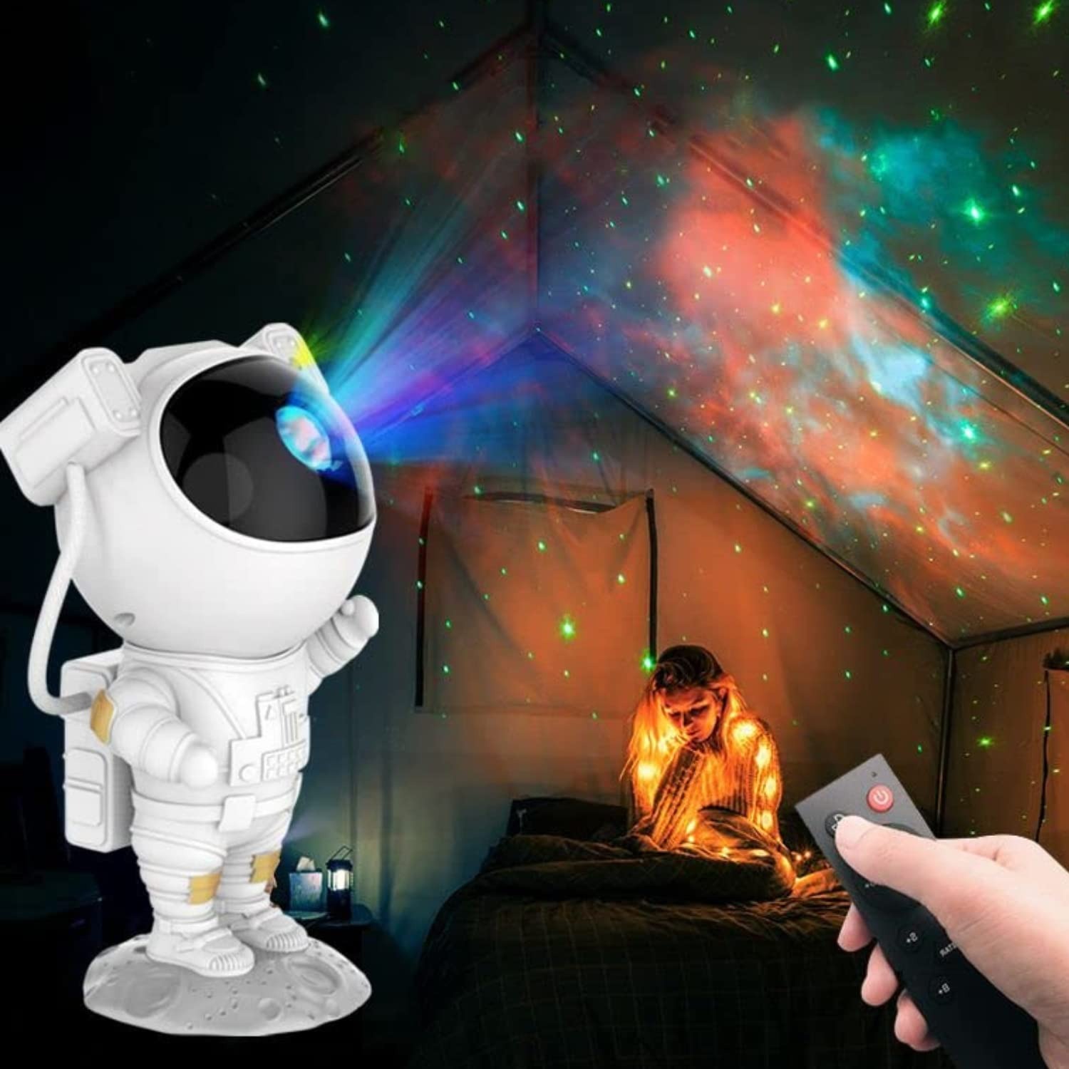 Astronaut Galaxy Projector Lamp -SS01510NTN (1 BHK FLAT GIVEAWAY )