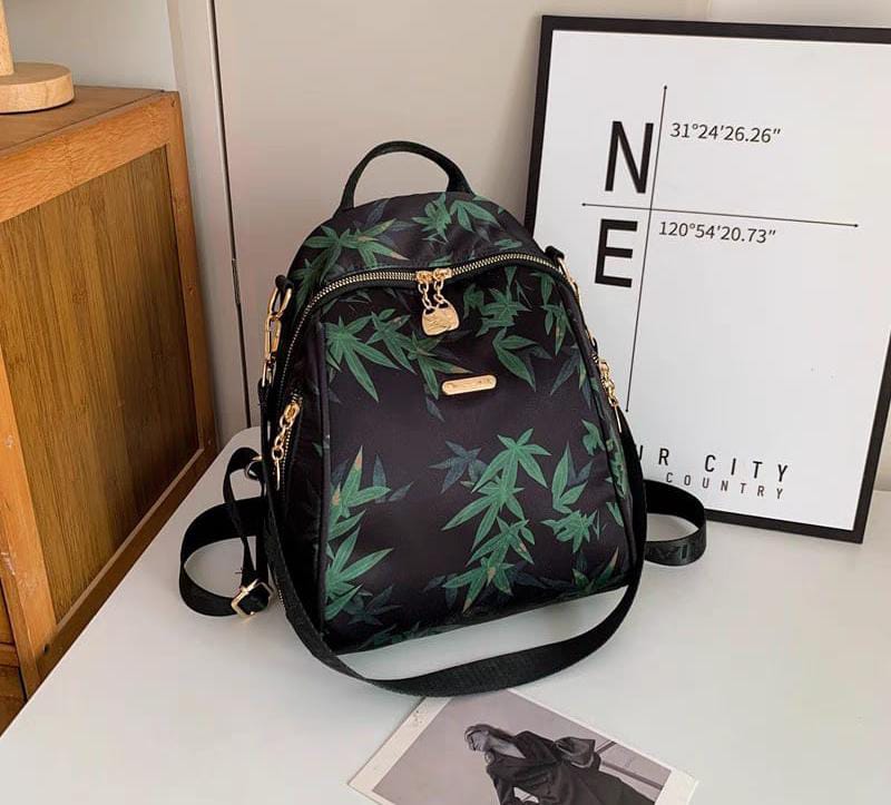 Black Fashionable Backpack - AM01414MB 